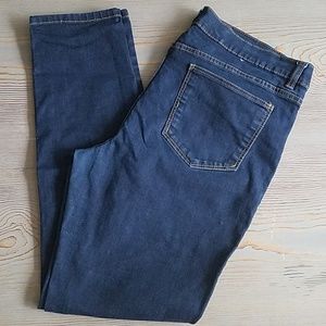 Joe Fresh Dark Wash Skinny Jeans Size 14